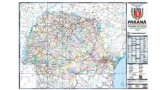 Governo do Paran&aacute; lan&ccedil;a novo mapa rodovi&aacute;rio elaborado com imagens de sat&eacute;lite