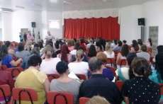 Catanduvas - Colaboradores da educa&ccedil;&atilde;o participam de palestra motivacional