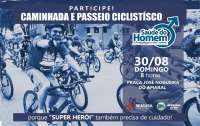 Laranjeiras - Neste domingo dia 30, todos convidados para 1ª Caminhada e Passeio Ciclístico da Saúde do Homem