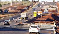 Trecho entre Medianeira e Matel&acirc;ndia em obras