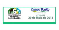 Campo Bonito - Prefeito Gilmar Bernardi convida a popula&ccedil;&atilde;o para a 5&ordf; Confer&ecirc;ncia das Cidades
