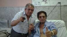 &Uacute;ltima foto de Reginaldo Rossi, antes de sua morte, mostra cantor sorridente