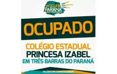 Tr&ecirc;s Barras - Alunos passam a noite no Col&eacute;gio Princesa Izabel