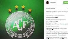 Atletas e clubes de todo o mundo lamentam acidente com avi&atilde;o da Chapecoense
