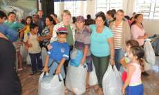 Catanduvas - Cidade j&aacute; est&aacute; engajada na Campanha do Agasalho 2014