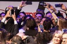 Em evento com Temer e outros pol&iacute;ticos, Moro &eacute; ovacionado e faz selfie coletiva