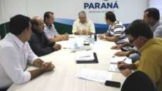 Rio Bonito - Prefeito participa de reuni&atilde;o na Secretaria de Esportes do Paran&aacute;