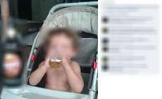 No Paran&aacute;, pais perdem a guarda de beb&ecirc; que aparece tomando cerveja em foto no Facebook