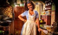&#039;Velho Chico&#039;: Dalva transa com Cícero usando o vestido de Tereza