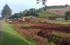 Nova Laranjeiras - Obra de constru&ccedil;&atilde;o das vias marginais