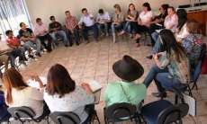 Nova Laranjeiras - Reuni&atilde;o discute constru&ccedil;&atilde;o de um espa&ccedil;o na aldeia SEDE