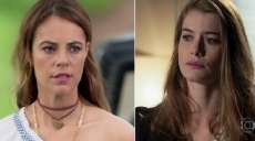 ''Al&eacute;m do Tempo'': L&iacute;via e Melissa podem ser irm&atilde;s; Doroteia faz DNA escondida