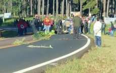 Rodovias estaduais t&ecirc;m pontos de bloqueio