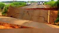 Ponte entre Paraná e Mato Grosso do Sul desaba