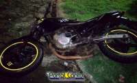 Cantagalo - Moto e Gol batem na BR 277