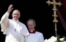 Papa Francisco faz apelo pela paz em seu discurso de P&aacute;scoa