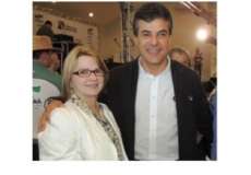 Catanduvas - Prefeita Noemi Schmidt de Moura esteve com o governador Beto Richa em Cascavel