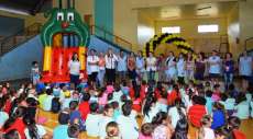 Porto Barreiro - Administra&ccedil;&atilde;o do munic&iacute;pio e Sicredi promovem festa para comemorar o Dia da Crian&ccedil;a