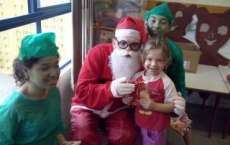 Campo Bonito - Papai Noel no CMEI Terezinha Foschera