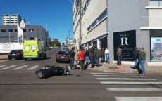 Nova Laranjeiras - Ambul&acirc;ncia que levou v&iacute;tima de acidente a Guarapuava se envolve em acidente