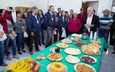 Guarania&ccedil;u - Comitivas de Agricultores de Pinh&atilde;o e Prudent&oacute;polis visitam Agroind&uacute;strias do munic&iacute;pio