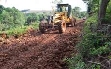 Porto Barreiro - Via&ccedil;&atilde;o e Obras intensificam trabalhos de recupera&ccedil;&atilde;o de estradas