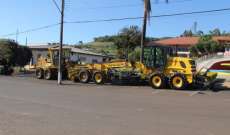 Nova Laranjeiras - PAC 2 entrega motoniveladora ao munic&iacute;pio