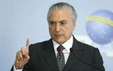 Temer apresenta dados sobre gastos e diz que seguran&ccedil;a &eacute; preocupa&ccedil;&atilde;o nacional