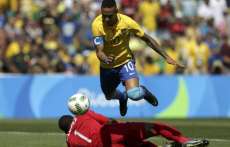 Neymar faz gol mais r&aacute;pido da hist&oacute;ria das Olimp&iacute;adas