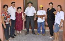 Reserva do Iguaçu - Prefeito e Secretária visitam comunidade rural