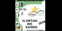 Pinh&atilde;o - Na proxima sexta, dia 04 inicia a Olimbairros: Veja a programa&ccedil;&atilde;o completa