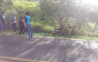Campo Bonito - Acidente com moto na BR 277 deixa um ferido