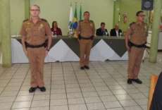 Laranjeiras - Troca de comando da Polícia Militar aconteceu nesta quinta, dia 28
