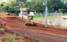 Campo Bonito - Ruas da cidade recebem pavimenta&ccedil;&atilde;o asf&aacute;ltica