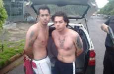 Laranjeiras - Policia Civil de Londrina divulga Imagens exclusivas da prisão dos laranjeirenses foragidos da PEC - Cascavel
