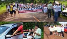 Quedas - Manifesta&ccedil;&atilde;o na 473 na manh&atilde; desta sexta pediu seguran&ccedil;a para evitar mais mortes