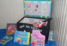 Laranjeiras - Equipe de Educação Infantil coloca em prática o projeto &quot;Bau da Leitura&quot;