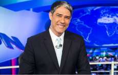 Globo estuda a sa&iacute;da de Willian Bonner do Jornal Nacional