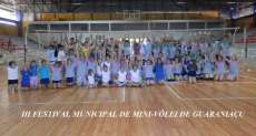 Guarania&ccedil;u - III Festival Municipal de Mini-V&ocirc;lei