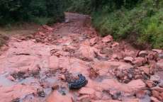 Rio Bonito - Chuva forte do final de semana causa estragos no munic&iacute;pio