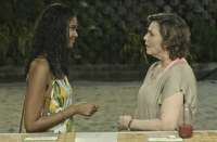 'Malha&ccedil;&atilde;o': Joana ouve desaforo e d&aacute; fora na m&atilde;e de Giovane e Gabriel