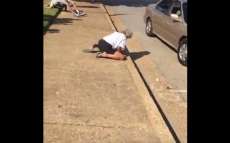 V&iacute;deo mostra casal com overdose de hero&iacute;na no meio da rua. Assista!