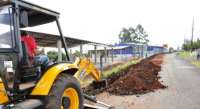 Laranjeiras - Governo Municipal inicia instalação da rede geral de água no Parque Industrial Pilar II