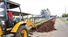 Laranjeiras - Governo Municipal inicia instalação da rede geral de água no Parque Industrial Pilar II