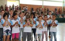 Palmital - Emo&ccedil;&atilde;o toma conta da Formatura do PROERD