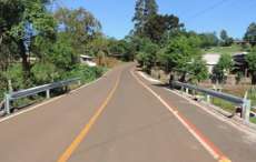Cand&oacute;i - Obra da Estrada S&atilde;o Jo&atilde;o &eacute; finalizada com a implanta&ccedil;&atilde;o da defensa de prote&ccedil;&atilde;o de curva e travessia
