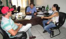 Guarania&ccedil;u - Munic&iacute;pio recebe visita t&eacute;cnica da CEF para libera&ccedil;&atilde;o de novos servi&ccedil;os