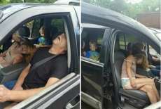 Casal sofre overdose e crian&ccedil;a fica presa no banco de tr&aacute;s de carro nos Estados Unidos