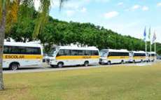 Rio Bonito - Governo Municipal convida toda a comunidade para recep&ccedil;&atilde;o da chegada de dez &ocirc;nibus escolares