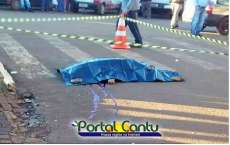 Tr&ecirc;s Barras - Idosa &eacute; atropelada por caminh&atilde;o e morre em avenida no centro da cidade